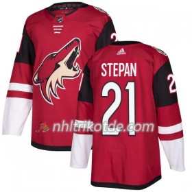 Arizona Coyotes Trikot Derek Stepan 21 Adidas 2017-2018 Maroon Authentic - Herren